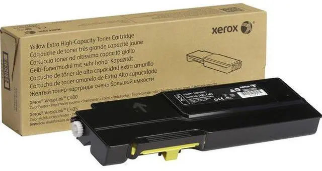 Alt view image 4 of 12 - Xerox 106R03525 Extra High Yield Toner Cartridge - Yellow