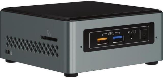 Alt view image 10 of 11 - Intel NUC (Next Unit of Computing) BOXNUC6CAYH Black Barebone Systems - Mini / Booksize