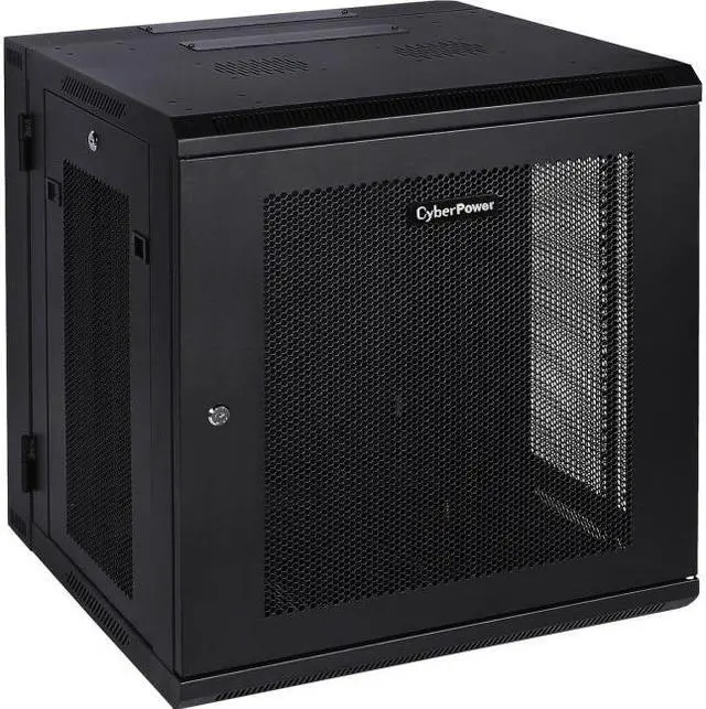 Alt view image 16 of 19 - CYBERPOWER CR12U51001 12U WALL MNT RACK