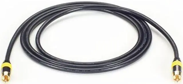 Alt view image 3 of 8 - SPDIF COAX CABLE AUD/COMP VID 1 RCA 3FT