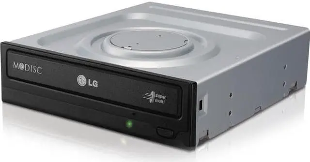 Main image of LG Storage GH24NSC0R DVDRW 24X SATA with Cyberlink Software Black