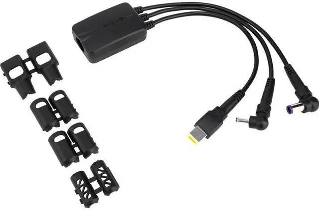 Alt view image 7 of 8 - Targus 3-Pin 3-Way Hydra DC Power Cable - ACC1009USX