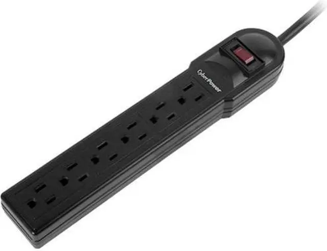 Main image of CyberPower CSB6012 12 Feet 6 Outlets 1200 Joules Surge Protector