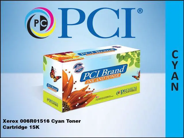 Main image of Pci Xerox 006R01516 Cyan Toner Ctg 15K