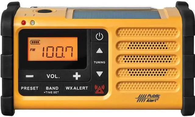 Alt view image 6 of 20 - Sangean AM FM WX Emergency Radio MMR-88