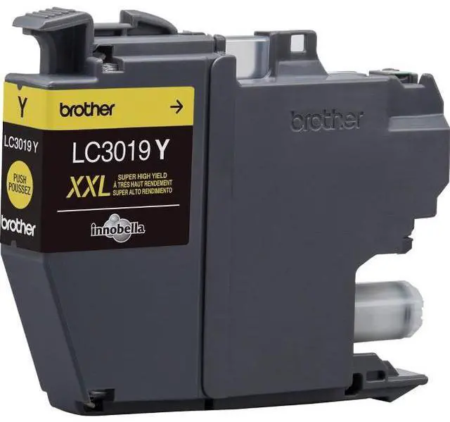 Alt view image 9 of 16 - BROTHER INTERNATIONAL CORPORAT LC3019Y SUPER HIGH YIELD XXL YELLOW INKCARTRIDGE