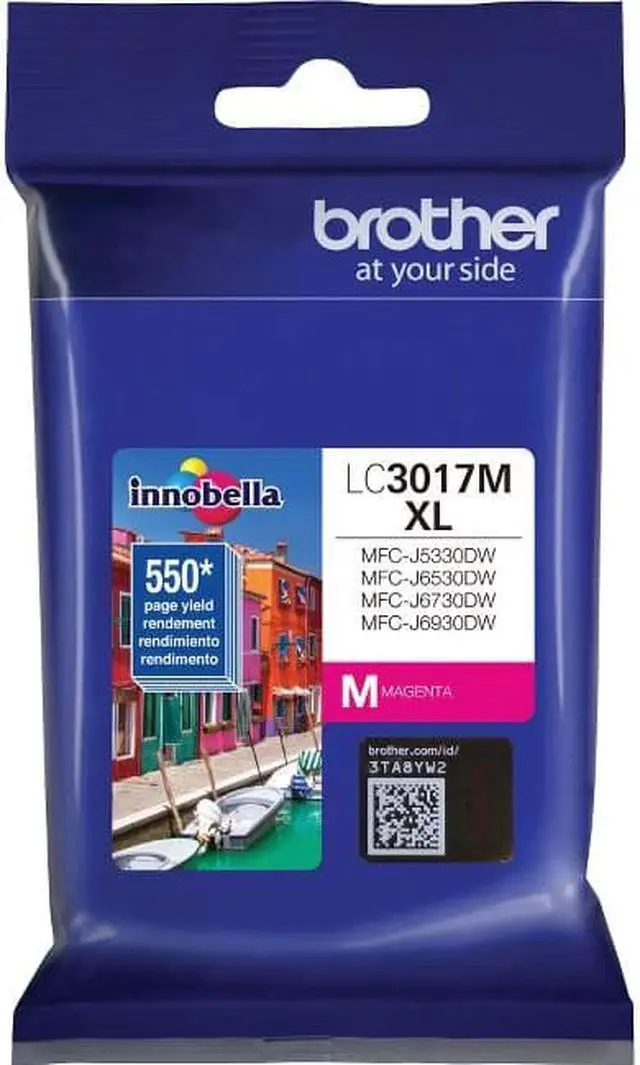 Alt view image 6 of 13 - BROTHER INTERNATIONAL CORPORAT LC3017M HIGH YIELD XL MAGENTA INK CARTRIDGE