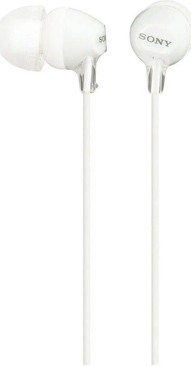 Alt view image 5 of 13 - Sony Fashion Color EX Series Earbuds - Stereo - Mini-phone - Wired - White