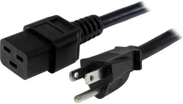 Alt view image 3 of 11 - StarTech.com PXT515C19143 3 ft. Computer power cord - NEMA 5-15P to C19, 14 AWG