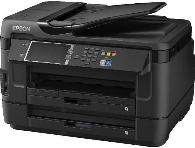 Alt view image 19 of 19 - Epson WorkForce WF-7620 4800 x 2400 dpi Ethernet/USB/WIFI All-in-One Inkjet Printer