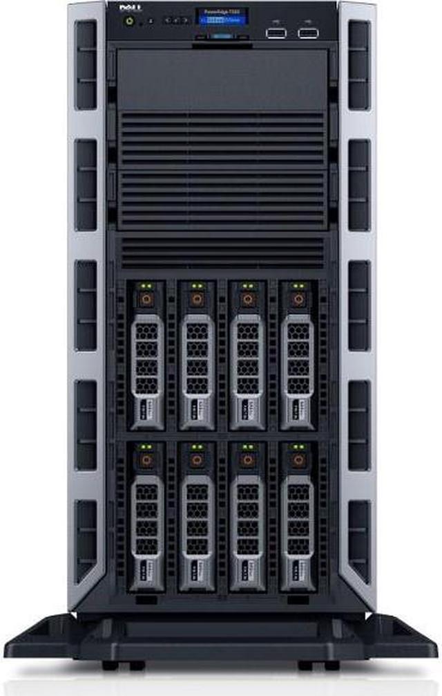 Alt view image 3 of 5 - Dell PowerEdge T330 5U Tower Server - 1 x Intel Xeon Quad-core (4 Core) - 8 GB Installed DDR4 SDRAM - 1 TB (1 x 1 TB) Serial ATA/600 HDD - Serial ATA Controller - 1 x 495 W