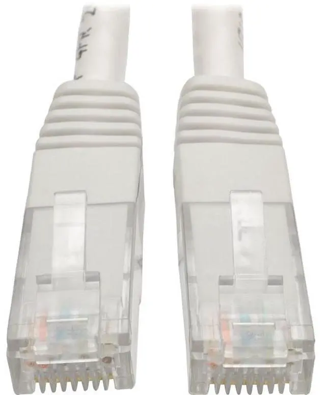 Alt view image 5 of 17 - Tripp Lite Premium N200-006-WH RJ-45 Patch Network Cable