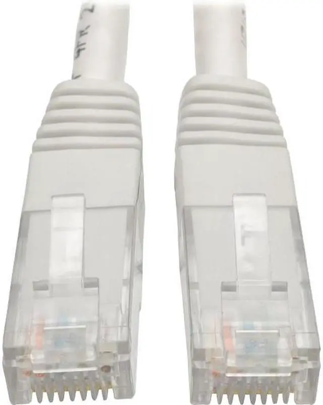 Alt view image 2 of 13 - Tripp Lite Premium N200-020-WH RJ-45 Patch Network Cable