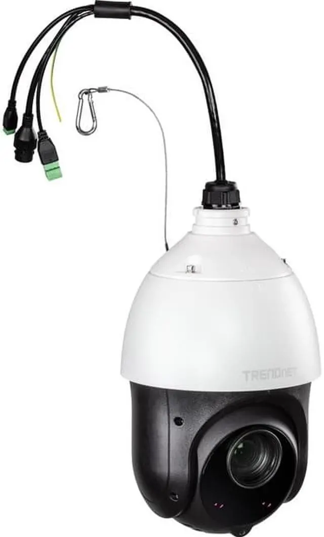 Alt view image 3 of 15 - TRENDnet Indoor/Outdoor 2MP 1080p PoE+ IR PTZ Speed Dome Network Camera