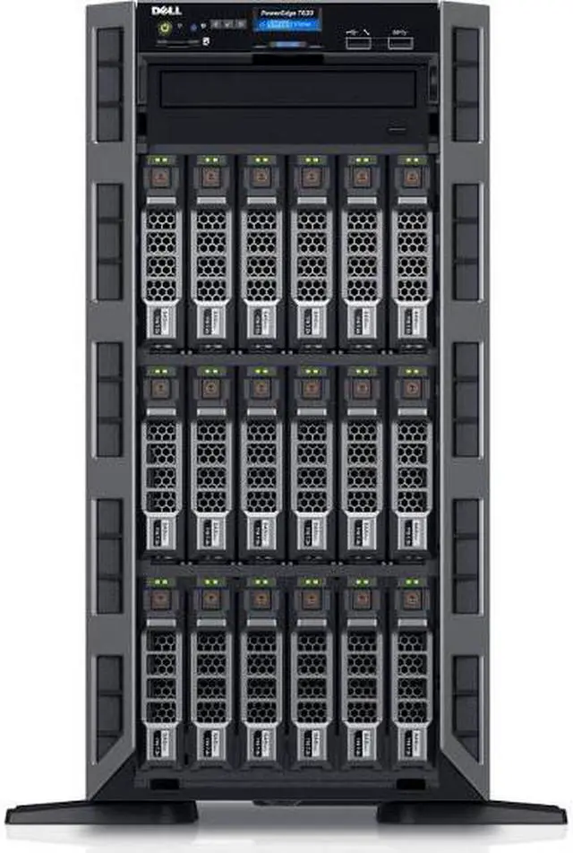 Alt view image 4 of 4 - Dell PowerEdge T630 5U Tower Server - 1 x Intel Xeon E5-2620 v4 Octa-core (8 Core) 2.10 GHz - 16 GB Installed DDR4 SDRAM - 1 TB (1 x 1 TB) Serial ATA/600 HDD - Serial ATA Controller - 2 x 750 W