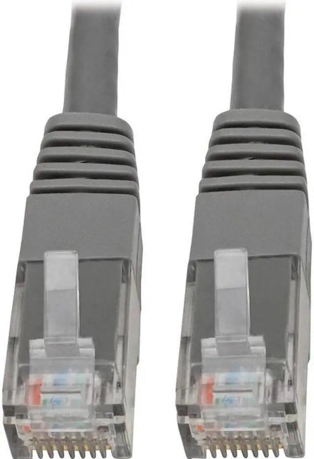 Alt view image 6 of 14 - Tripp Lite Premium N200-035-GY RJ-45 Patch Network Cable