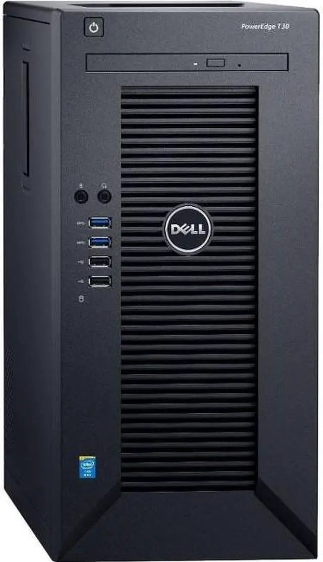 Alt view image 8 of 8 - Dell PowerEdge T30 Mini-tower Server - 1 x Intel Pentium G4400 Dual-core (2 Core) 3.30 GHz - 4 GB Installed DDR4 SDRAM - 1 TB (1 x 1 TB) Serial ATA/600 HDD - Serial ATA/600 Controller - 290 W