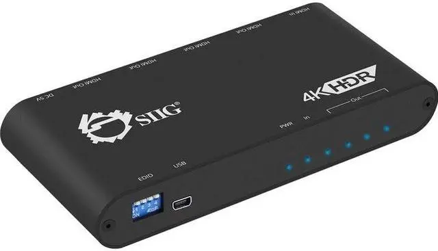 Alt view image 14 of 20 - 1X4 HDMI 2.0 SPLITTER/DIST AMP