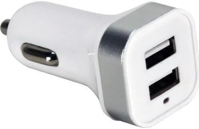 Alt view image 2 of 8 - QVS USBCC-2PS QVS USB Car Charger 2-Port 3.1Amp for Smartphones and Tablets - 12 V DC Input Voltage - 5 V DC Output Voltage - 3.10 A Output Current