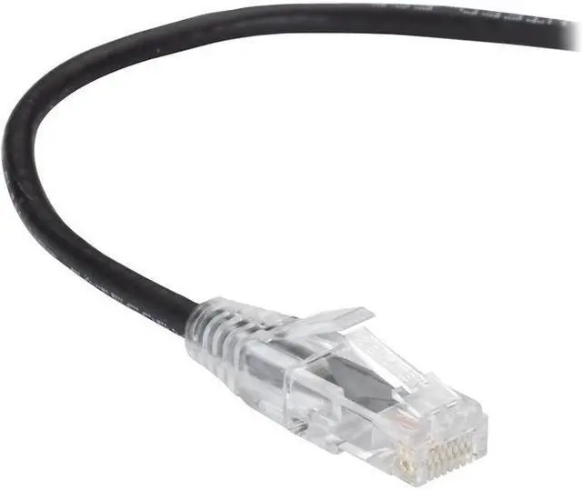 Main image of BLACK BOX C6APC28-BK-02 CAT6A 500-MHZ STRANDED ETHERNET PATCH CABLE - UNSHIELDED (UTP), CM PVC, SNAGLESS