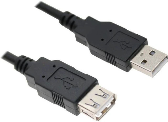 Main image of Axiom USB 2.0 Type-A to Type-A Extension Cable M/F 15ft