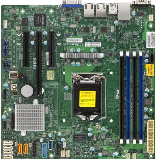 Alt view image 3 of 8 - Supermicro X11SSL-F - Bulk packaging  -