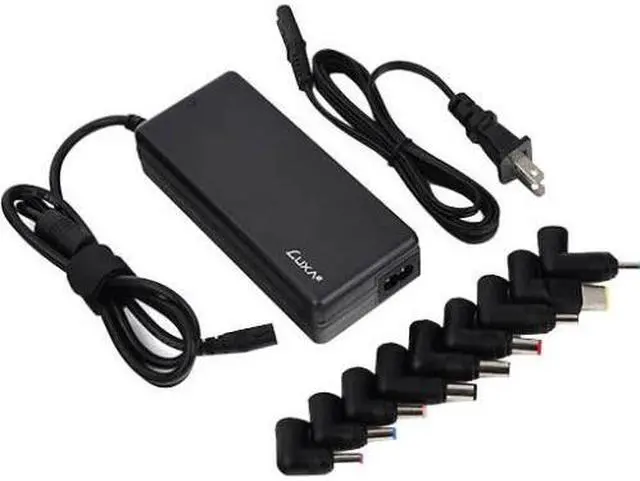 Alt view image 13 of 15 - LUXA2 PO-ULA-PC90BK-00 EnerG Bar 90W Universal Laptop Charger