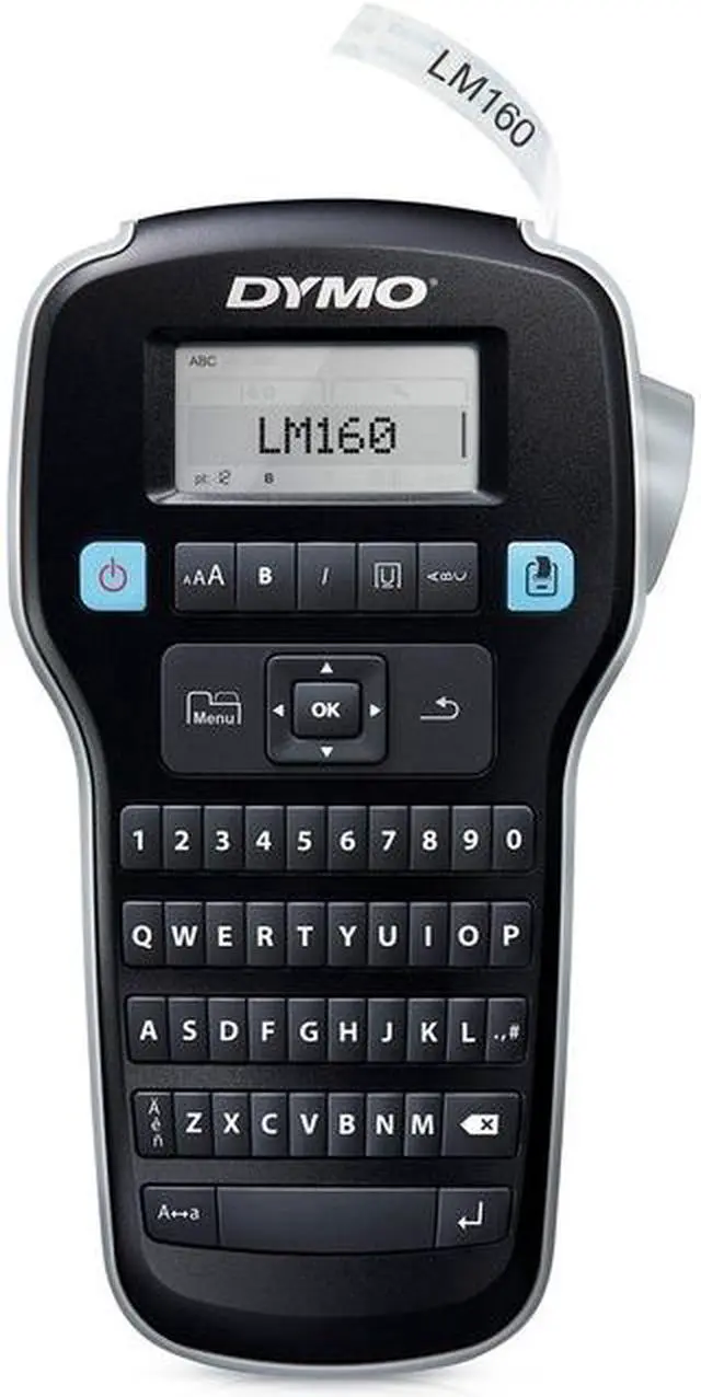 Alt view image 10 of 10 - DYMO LabelManager 160 (1790415) Thermal Transfer Printer Hand-Held Label Maker