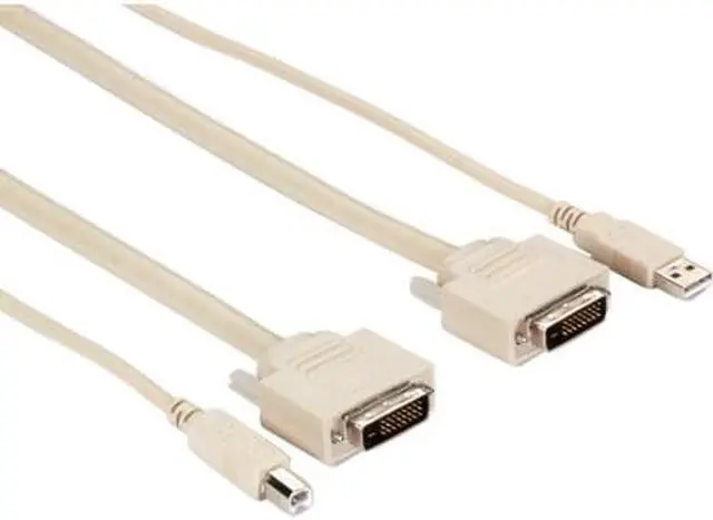 Alt view image 4 of 4 - Black Box EHN900025U-0015 DT-Series KVM CPU Cable - DVI-D, USB, Cable - 25-ft.