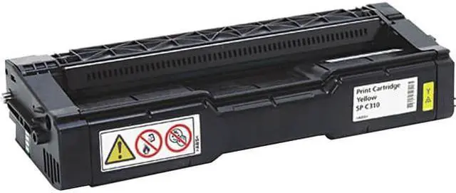 Alt view image 3 of 9 - Ricoh SP-C310HA Yellow Toner Cartridge