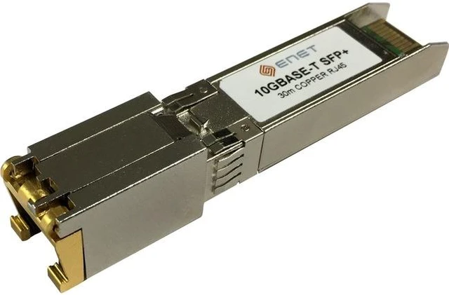 Alt view image 3 of 4 - ENET Arista Compatible 10GBASE-T Copper SFP+ for Cat6A/Cat7 RJ-45 30m Max 100% Tested Lifetime Warranty and Compatibility Guaranteed