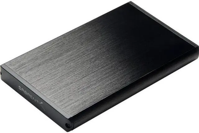 Alt view image 12 of 20 - Sabrent USB 3.0 to 2.5" SSD/SATA External Hard Drive Aluminum Enclosure, Black (EC-UK30)