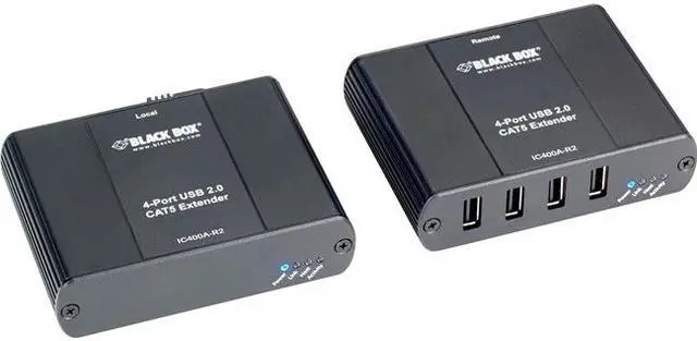 Alt view image 5 of 12 - USB 2.0 EXTENDER CATX 4-PORT
