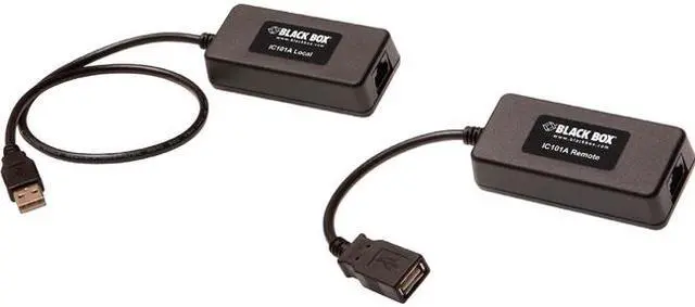 Main image of Black Box IC101A USB 1.1 CAT5 Extender, 1-Port