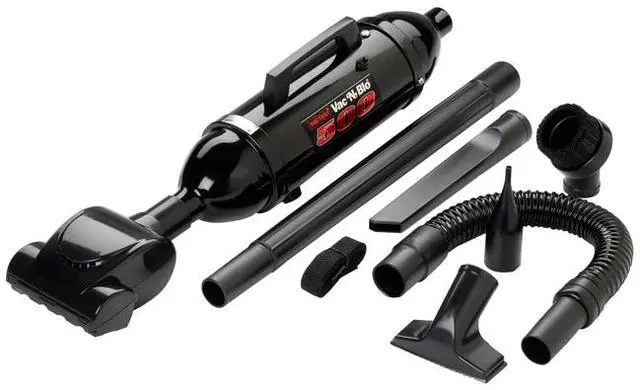 Alt view image 10 of 16 - Metro VM12500 Vac N Blo 500 Watt Hi Performance Hand Vac/Blower