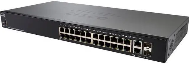 Alt view image 13 of 14 - Cisco Sg250-26Hp 26-Port Gigabit Poe Smart Switch