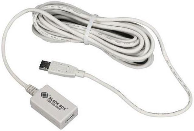 16-ft Cable Pack of 4 pcs USB 2.0 Black Box USBR01-0016-R3 