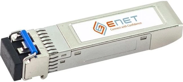 Main image of ENET Brocade 10G-SFPP-LRM Compatible 10GBASE-LRM SFP+ 1310nm 220m w/DOM Single/Multi Mode Duplex LC