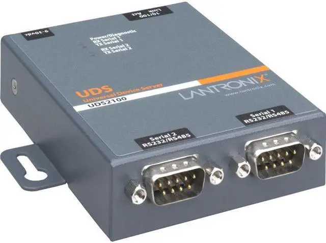 Alt view image 8 of 13 - Lantronix UDS2100 2-Port Device Server