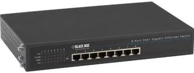 Alt view image 4 of 7 - Unmanaged 802.3at PoE Gigabit Ethernet Switch, 8-Port