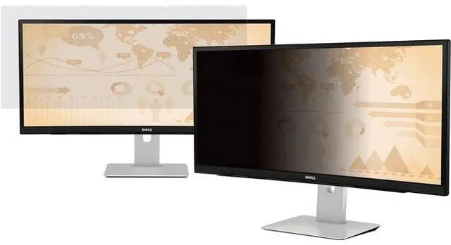 Alt view image 3 of 5 - 3M PF195W1B Privacy Filter for 19.5 in. Widescreen Monitor
