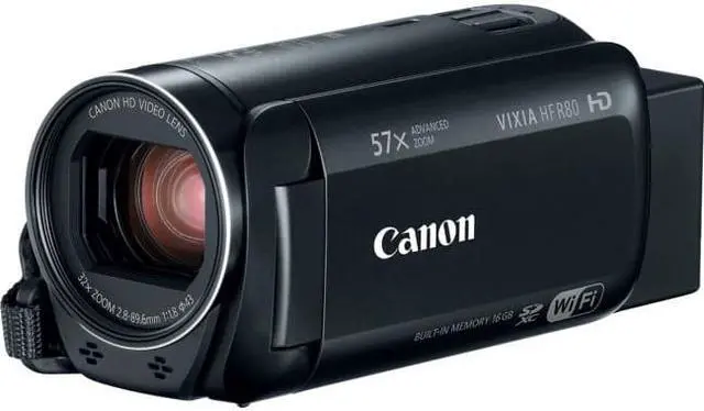 Alt view image 5 of 15 - Canon VIXIA HF R800 Camcorder (Black)