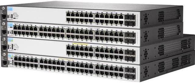 Alt view image 5 of 6 - HP 2530-24-PoE plus Ethernet Switch J9779A ABA Network Switches