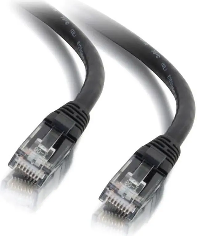Alt view image 3 of 6 - C2G 03981 2FT CAT6 SNAGLESS UNSHIELDED (UTP) ETHERNET NETWORK PATCH CABLE - BLACK