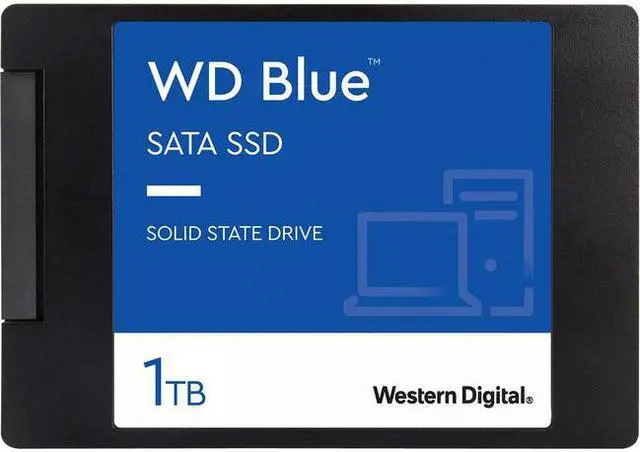Alt view image 8 of 8 - WD Blue 3D NAND 1TB PC SSD - SATA III 6 Gb/s 2.5"/7mm Solid State Drive - 560 MB/s Maximum Read Transfer Rate - 530 MB/s Maximum Write Transfer Rate