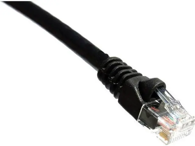 Alt view image 2 of 7 - Axiom C6AMB-K25-AX Patch Cable - Rj-45 (M) To Rj-45 (M) - 25 Ft - Utp - Cat 6A - Ieee 802.3An - Molded, Snagless, Stranded - Black