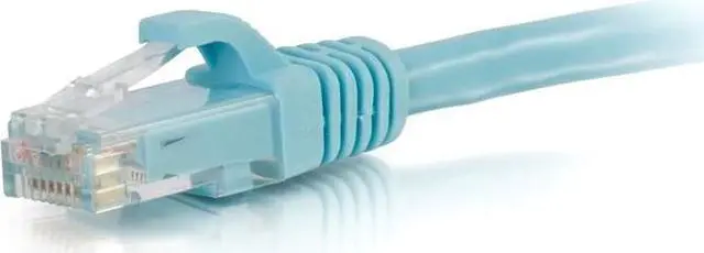 Alt view image 5 of 8 - C2G 00763 7FT CAT6A SNAGLESS UNSHIELDED (UTP) ETHERNET NETWORK PATCH CABLE - AQUA