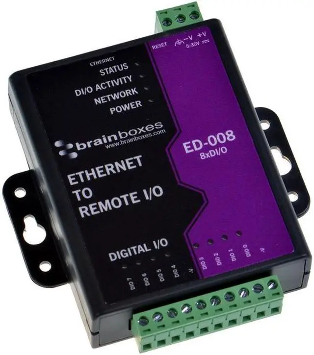 Alt view image 2 of 13 - ETHERNET TO 8 DIGITAL IO PORTS
