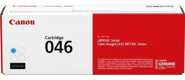Alt view image 13 of 20 - Canon Genuine Toner, Cartridge 046 Cyan (1249C001), 1 Pack Color imageCLASS MF735Cdw, MF733Cdw, MF731Cdw, LBP654Cdw Laser Printers