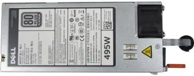 Alt view image 2 of 12 - Dell - Power supply - hot-plug / redundant (plug-in module) - 495 Watt